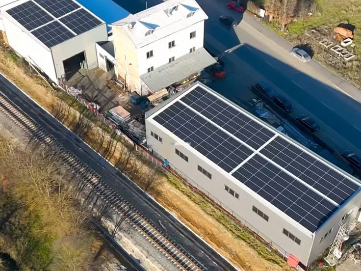 Swiss project rooftop solar